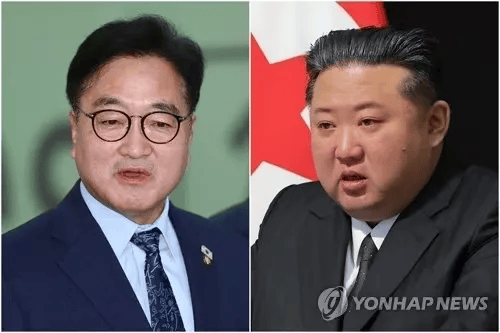 与韩国议长碰面,金正恩只回了一个字